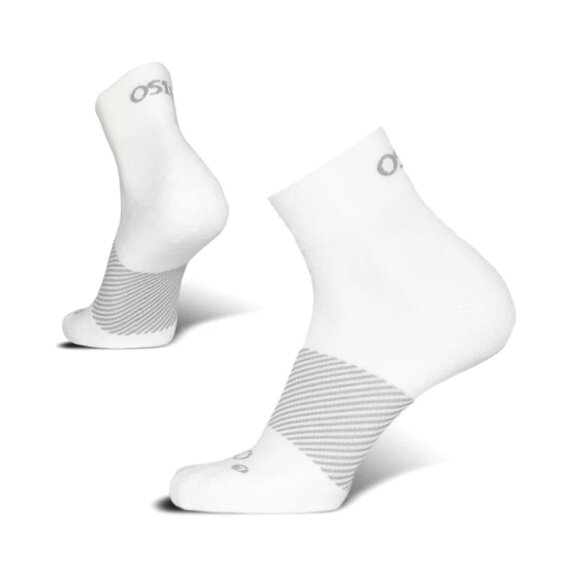 OS1st Wicked Comfort Socks | 1/4 Crew White Socks - Picture 1 of 2